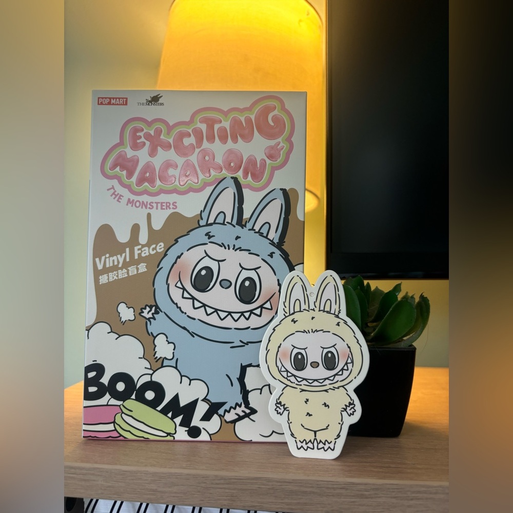 Labubu Exciting Macaron Soymilk Popmart